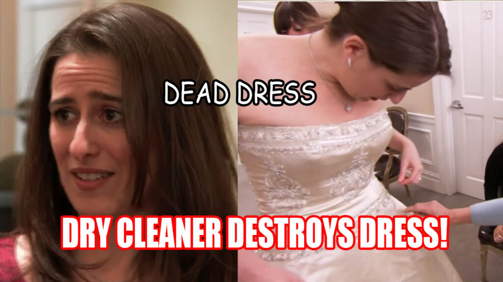 Heartbroken bride Lindsay brings her ruined wedding dress to Kleinfeld