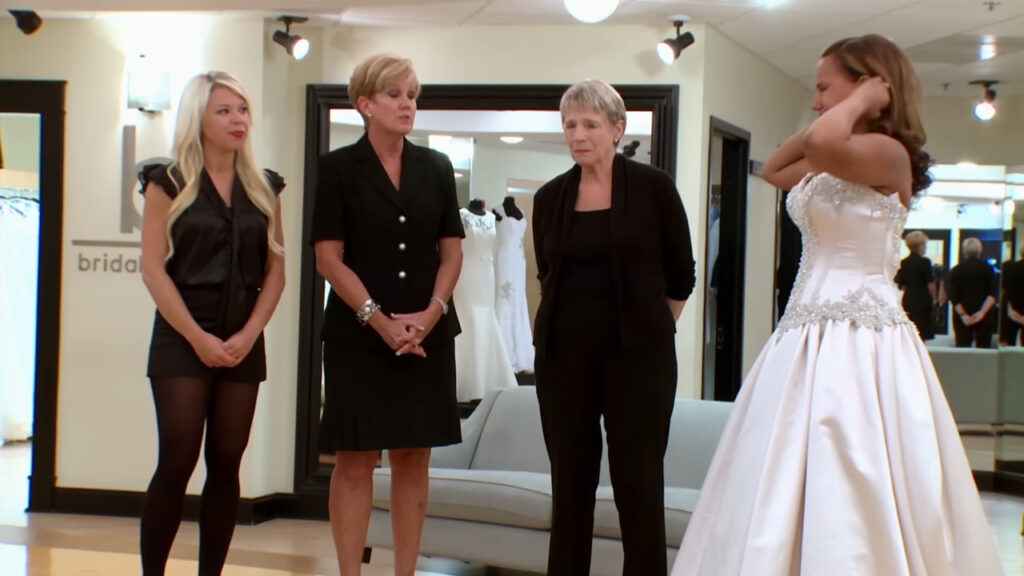 Emotional bride sacrifices her dream designer wedding dress to save her 16-year friendship.