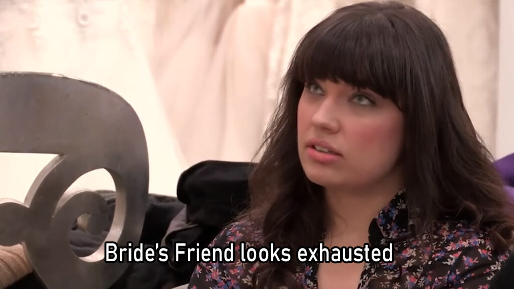 Kleinfeld bridal consultant Christiana looks exhausted dealing with a picky bride