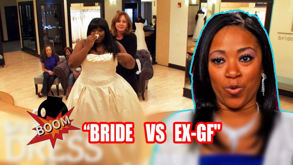 Seans ex-girlfriend Jodie attending Yasmins bridal fitting