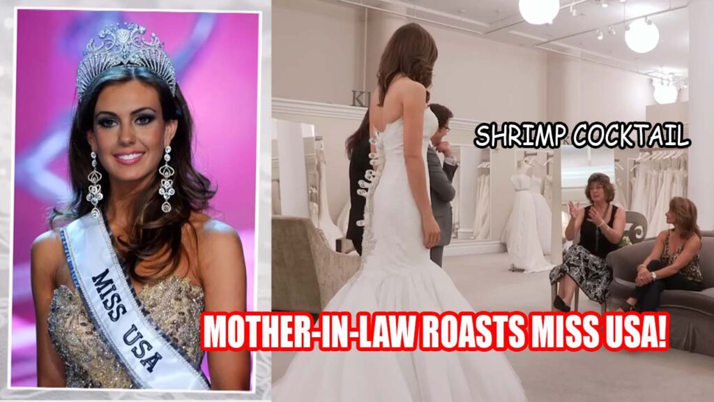 Miss USA bride Aaron admits she is nervous about her mother-in-law's opinion on Say Yes to the Dress