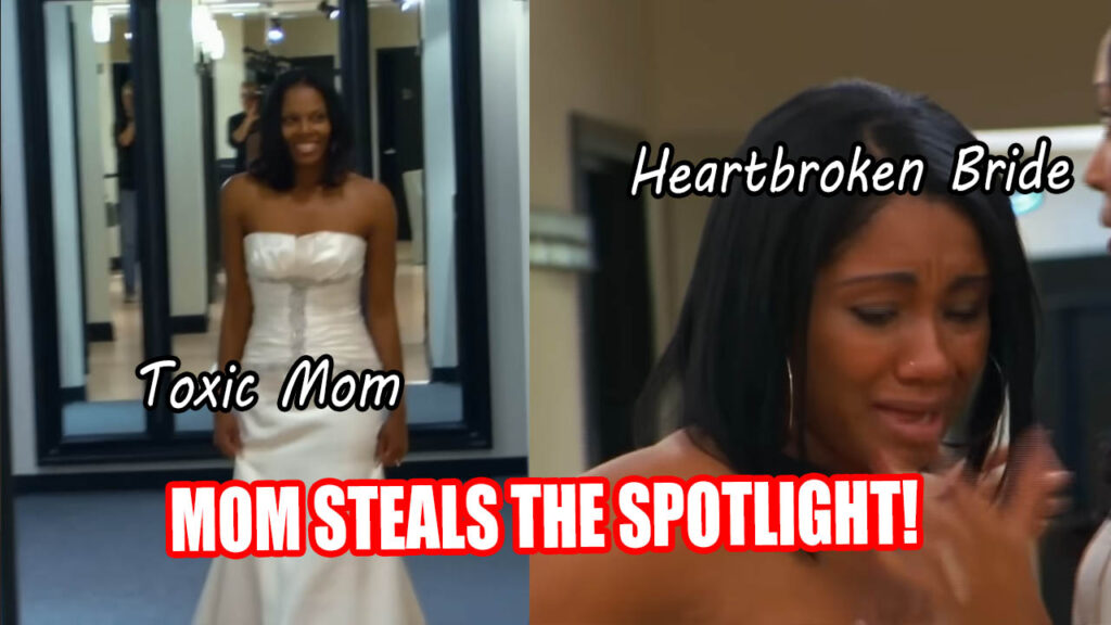 Toxic mother Harlene wears a wedding dress to her daughter's Kleinfeld appointment