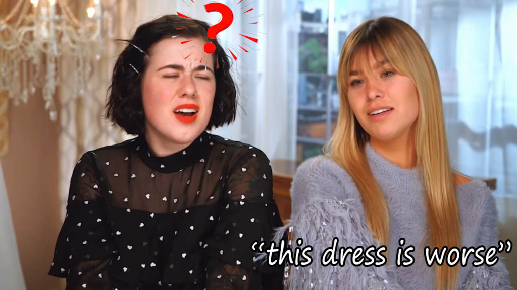 Sister Madison hates the second wedding dress on Say Yes to the Dress