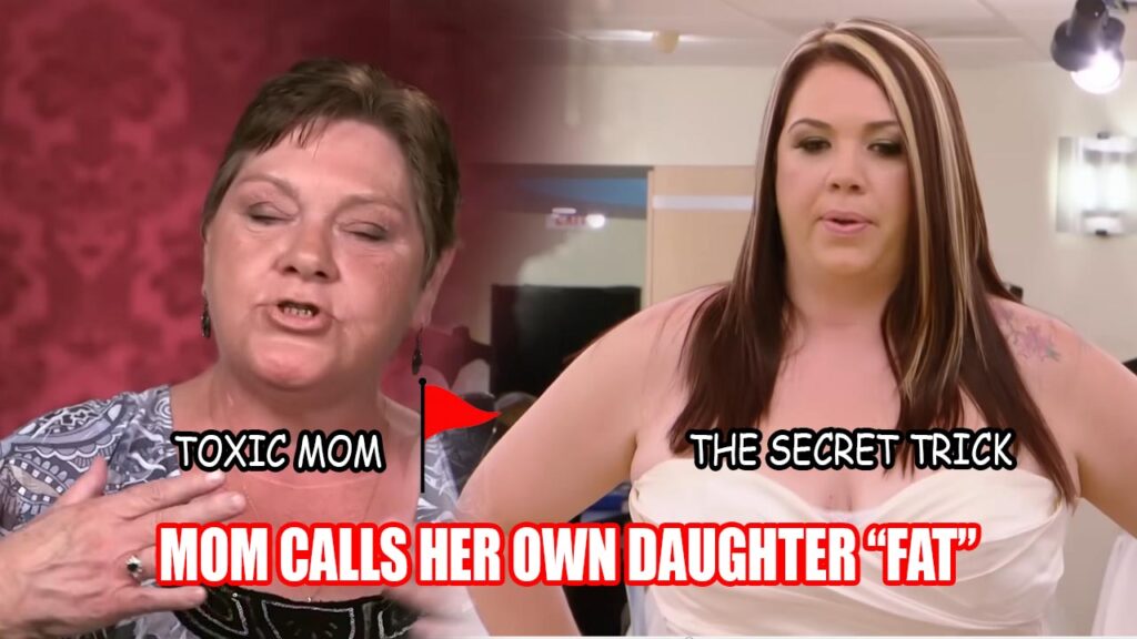 Toxic mother Terry body shames her tomboy daughter Stacy on Say Yes to the Dress