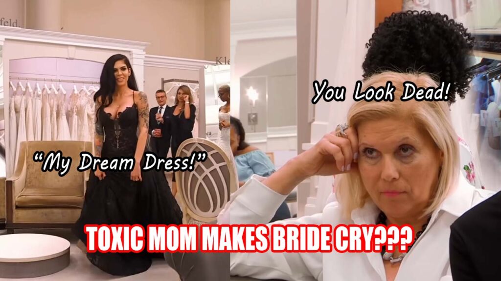 Emotional blackmail at its finest. When Camilla wanted a black wedding dress, her mother weaponized guilt to get her way.