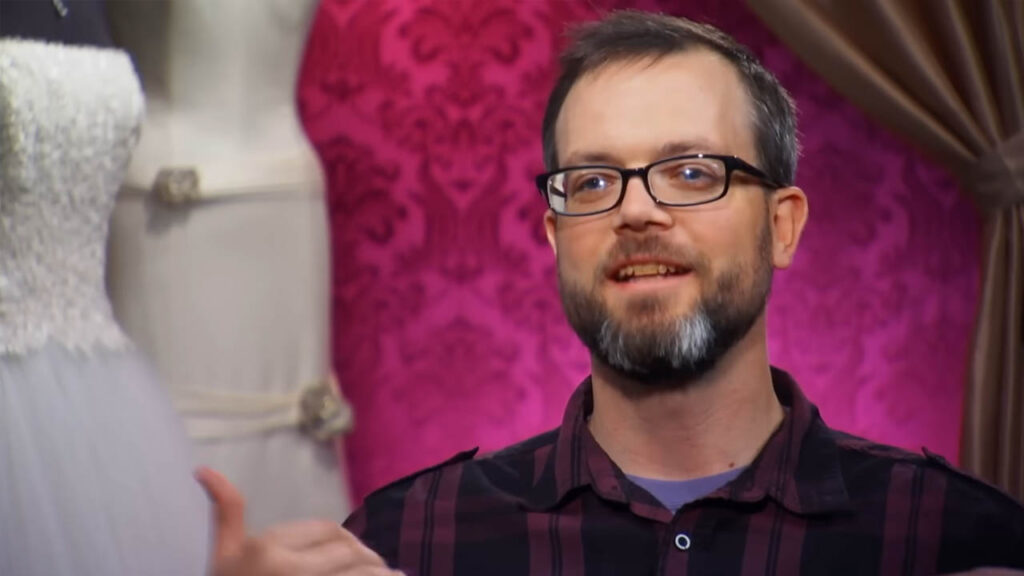 Strict father demanding modest and conservative wedding gowns for his teenage daughter.